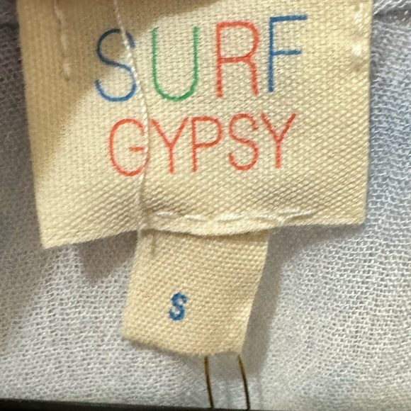 Surf Gypsy Tassel Boho Swim Coverup Size Small - Picture 5 of 5